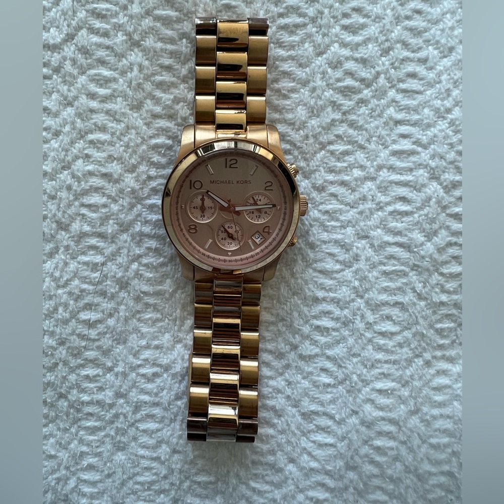 Michael Kors Rose Gold Watch
